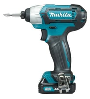 Makita TD110DWAE 10.8 V / 2.0 Ah Lityum Akülü Darbeli Vidalama (Çift Akülü)