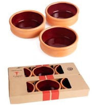 ÇÖMLEK GÜVEÇ- FIRIN SÜTLAÇ 6 LI SET 11 CM