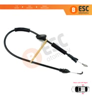 VW Passat B5 B5.5 GP 3B 1996-2005 3B0839085F İçin Arka Sağ veya Sol Kapı İç Açma Teli
