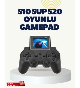 Northcity HDMI Destekli S10 Gamepad - 520 Retro Oyun, TV Bağlantılı ve Ergonomik