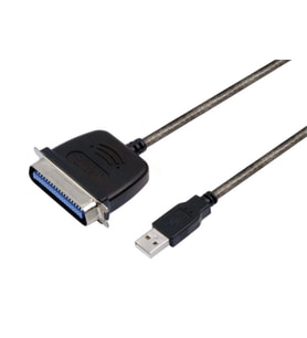 S-link SW-U614 Siyah USB to Parallel (CN36M) Kablo