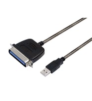 S-link SW-U614 Siyah USB to Parallel (CN36M) Kablo