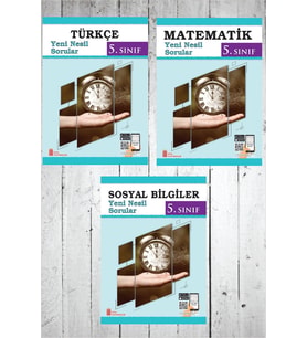 Ata 5.Sınıf Türkçe-Matematik-Sosyal Bilgiler Yeni Nesil Sorular