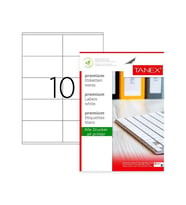 Tanex Laser Etiket Kod 2610 105mm x 57mm