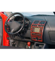 Meriç® Seat Ibiza Ön Torpido Kaplama Maun 9 Parça 1999-2002 (Maun)