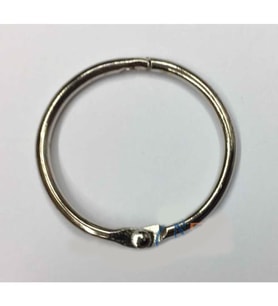 Kilitli Yuvarlak Halka, 2,5cm - 1 Adet TG-V 4591