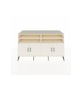 Kronos Konsol 6 Raflı 4 Kapaklı 176x59x99 Aytaşı-Aytaşı/Antrasit