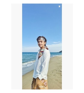 Bts V Kim Taehyung Tablo Ahşap Poster Dekoratif Kod2971