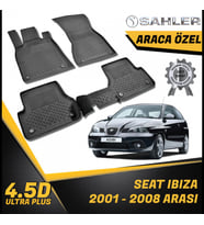 Seat İbiza Havuzlu Paspas 4,5D Sahler 2001-2008