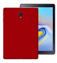Samsung Galaxy Tab A SM T590 Rubber Yıkanabilir Silikon Kılıf (Kırmızı)