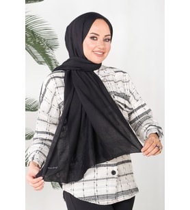 SİYAH Harem Scarf İncila Şal