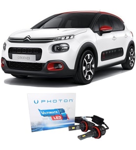 Citroen C3 Led Xenon Uzun Far Ampulü H7 Ultimate Yeni Seri Beyaz 2016+
