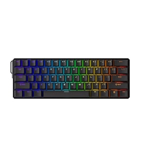 AKKO MONSGEEK FUN60 Ultra Shine-Through White Hall Effect Manyetik Switch ARGB Kablosuz Hotswap Mekanik Gaming Klavye