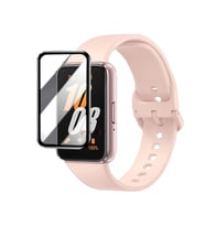 Sneezy Samsung Galaxy Watch Fit 3 İle Uyumlu Polymer Temperli Nano 0.5 mm Watch Ekran Koruyucu (Şeffaf)