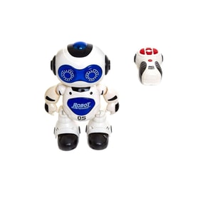 Oyuncak Robot Uzaktan Kumandalı Süper Akıllı Robot Işıklı Sesli
