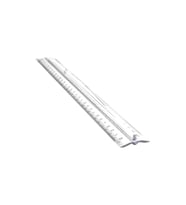 Hatas 30Cm Tribledesimetre Şeffaf Cetvel 00250