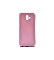 Samsung Galaxy J6 Plus Uyumlu Kılıf Zore Premier Silikon Kapak (Rose Gold Altın)