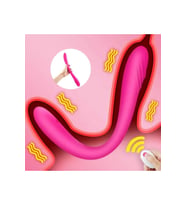 Kablosuz Kumandalı G-Spot Uyarıcı Bükülebilir Çift Taraflı Kullanılabilir Vibratör
