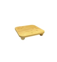 BAMBU TOP AYAKLI KARE SUNUM VE KESİM PANOSU
