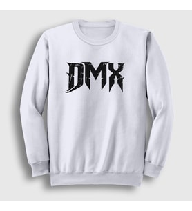 Presmono Unisex Beyaz Logo Dmx Sweatshirt 225253tt (Beyaz)