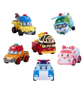 Robocar Poli Gogo Rescue Deluxe 6'lı Set