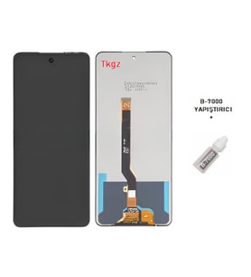 Infinix HOT 20 Uyumlu Lcd Ekran Dokunmatik Servis Lcd + B-7000