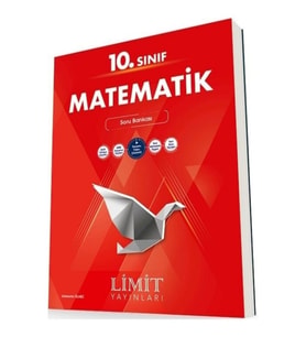 Limit Yayınları 10. Sınıf Matematik Soru Bankası / Sebahattin Ölmez / Limit Yayınları / 9786052755389 (Çok Renkli)