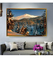 Altın Çerçeveli dekoratif tablo a745 (Gold)