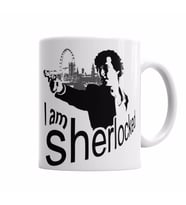 I Am Sherlocked Kupa Bardak Porselen