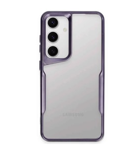 Samsung Galaxy S24 Kılıf Boyi Silikon Kapak - Derin Mor