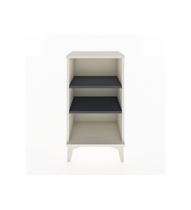 Arges Komodin 2 Raflı 44x30x80 Aytaşı-Antrasit