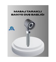 Ergonomik Tasarım Masaj Uçlu Duş Başlığı