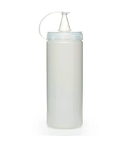 Şeffaf Kapaklı Sızdırmaz Yağlık Sosluk Şişesi Plastik Yağdanlık 400 ml. AP-9028 (5680)