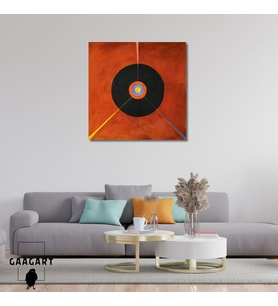 Kare Kanvas Tablo Ünlü Eserler Hilma af Klint The Swan No18