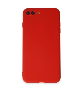 Apple İphone 7 Plus Kılıf First Silikon - Kırmızı