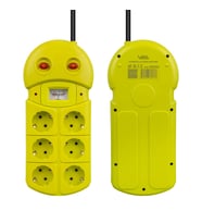 Vea VE-970B 6 Lı 1.5 Metre Grup Priz Uzatma Kablosu 3860 Watt 16 Amper Isınmaya Dayanıklı