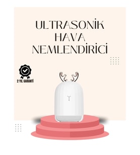 Mey İthalat® USB Şarjlı Mini USB Nemlendirici LED Işıklı Masaüstü Cihaz