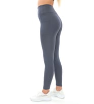 Kadın Yüksek Bel Toparlayıcı Ve Sıkılaştırıcı Cepli Spor Tayt (Antrasit)