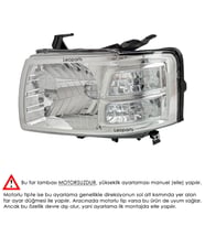 LEOPARTS Ford Ranger Far Lambası Sol (Motorsuz) 2007-2009 UR87-51-0L0D