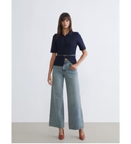 LCW Jeans İndigo Wideleg Kadın Jean Pantolon