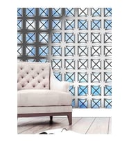 
Dreamwall Geometrik Şekilli Desenli Silinebilir Tekstil Duvar Kağıdı (Çok Renkli)