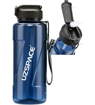 FiftyFifty PİPETLİ MEGA BOY 1500ml Tritan Su Matarası Lacivert