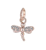 Nur Silver Sallantılı Rose Yusufcuk Gümüş Charm NUR-BL09909