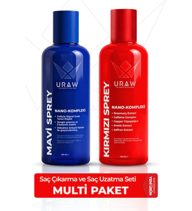 Mavi & Kırmızı Sprey Seti  Multi Paket