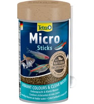 Tetra Micro Sticks Üst Orta Seviye Küçük Balık Yavaş Batan Yem - 100ML
