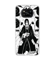 Poco X3 PRO / X3 NFC Uyumlu Itachi Uchiha Tasarımlı Şeffaf Telefon Kılıfı