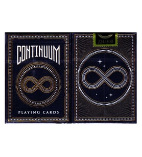 Bicycle Continuum Black Oyun Kağıdı Limited Edition iskambil Kartları  (Karışık)