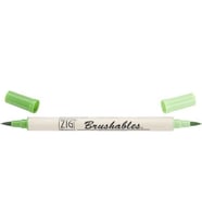 Zig Brushables 2 Renk Tonu Fırça Uçlu Marker Kalem 047 Spring Green 