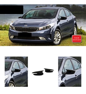Kia Cerato Batman Yarasa Ayna Kapağı Sinyalli Piano Black 2016 2017 2018 2019