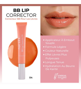 Cosmetics BB Lip Corrector 04 Renk Eşitleyici Dudak Parlatıcısı, Turuncu